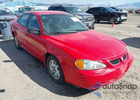 2001 Pontiac Grand Am Se1 из США, поврежденный, VIN 1G2NF52TX1M620491